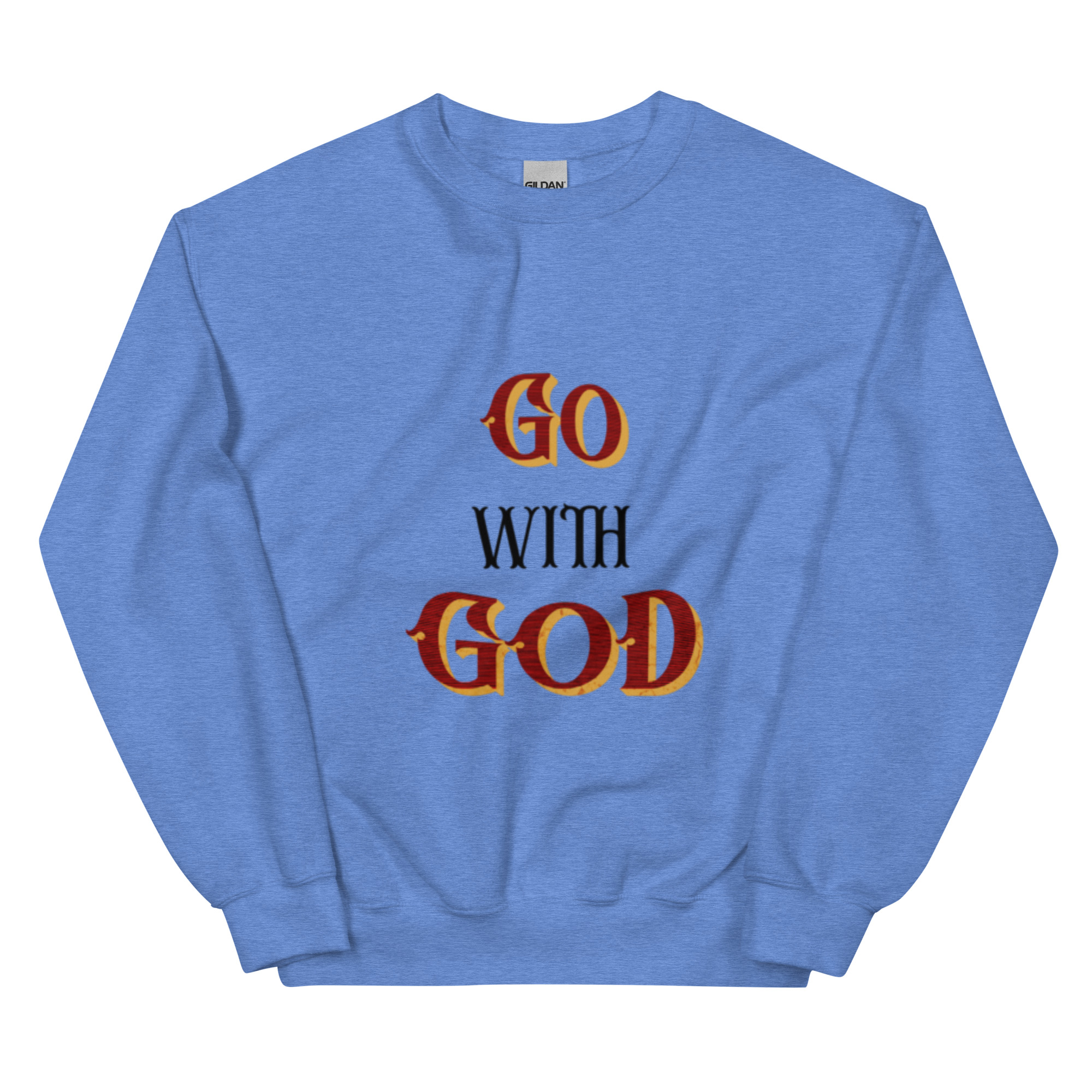 Go with God Unisex Sweatshirt - Image 5
