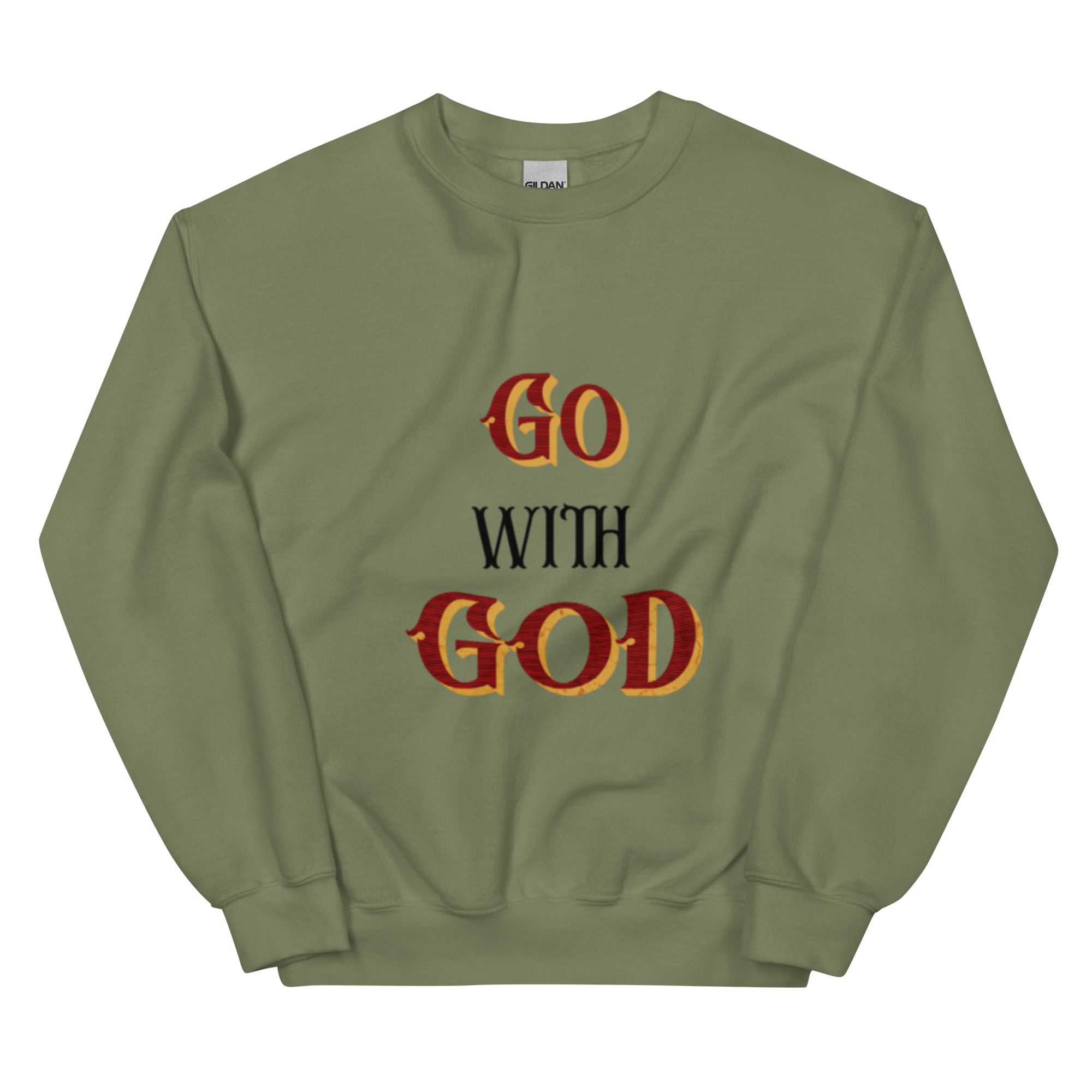 Go with God Unisex Sweatshirt - Image 8