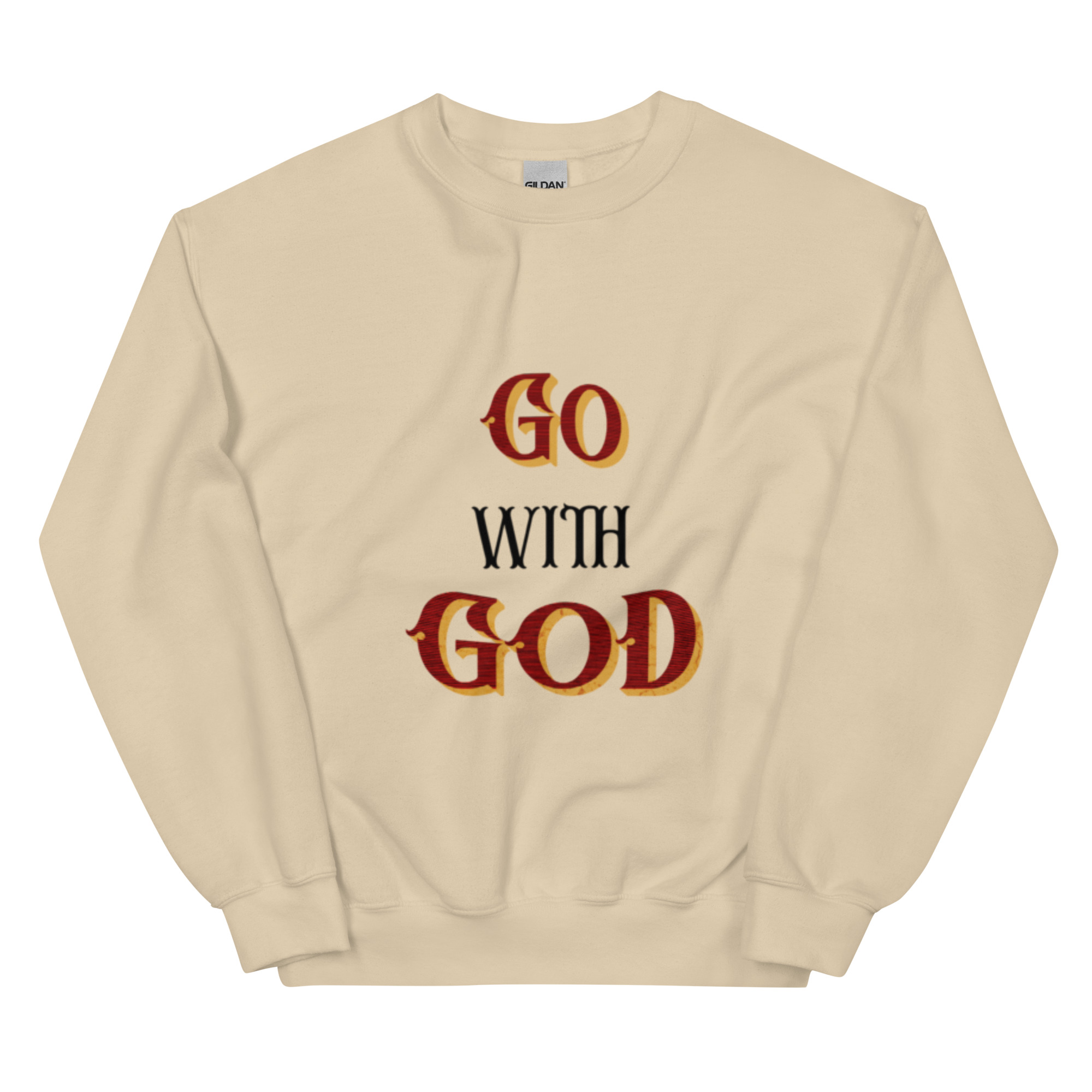 Go with God Unisex Sweatshirt - Image 9