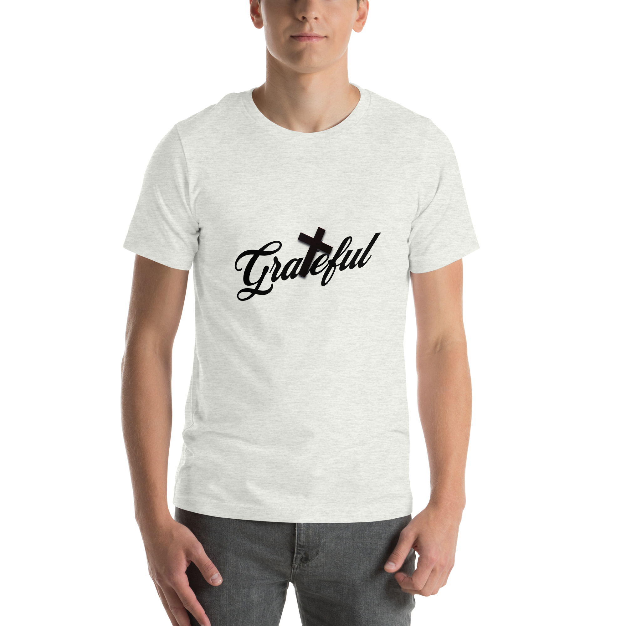 Unisex t-shirt "Grateful" - Image 9