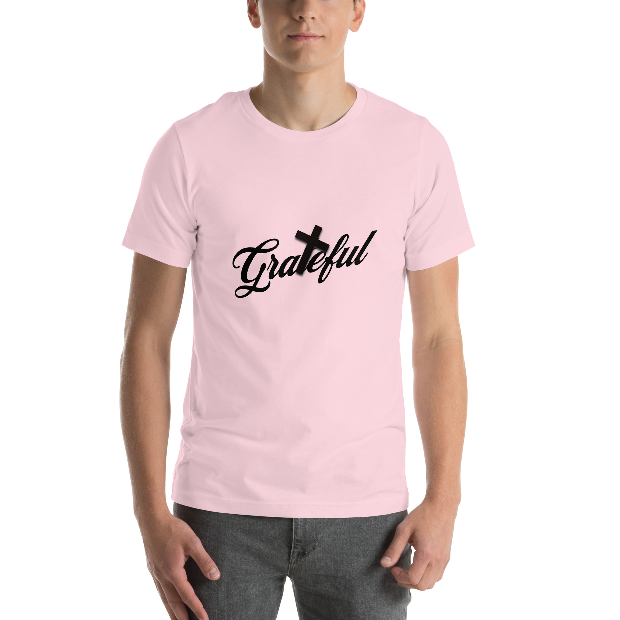Unisex t-shirt "Grateful" - Image 3